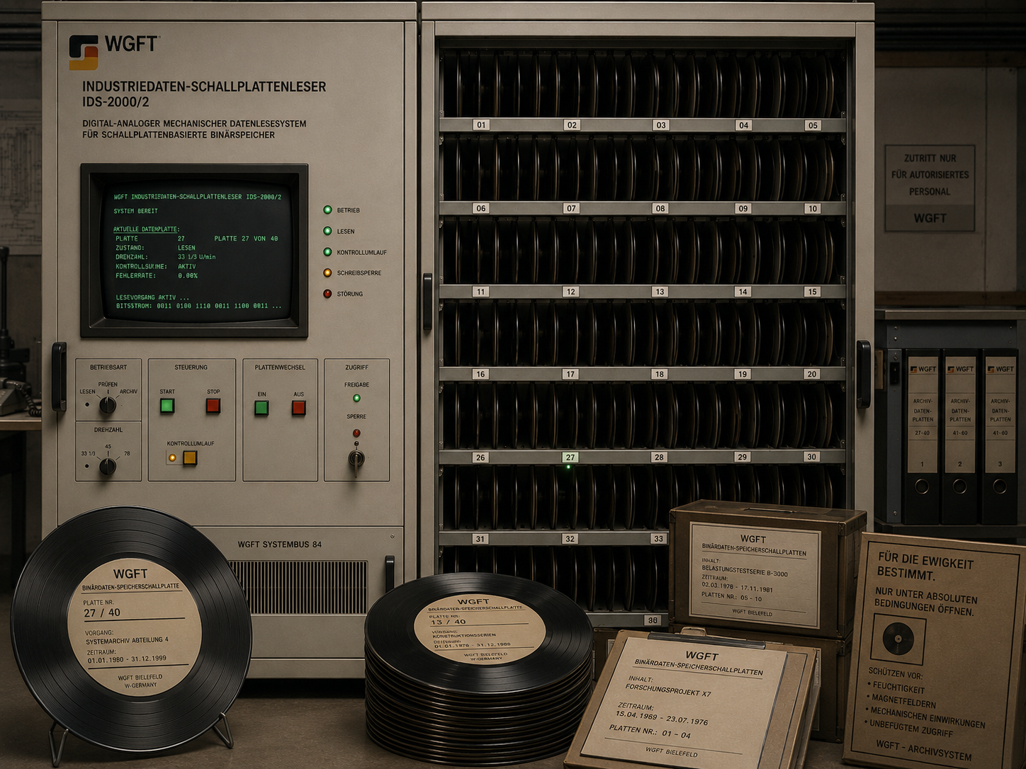 Analog-Binärdatenspeicher